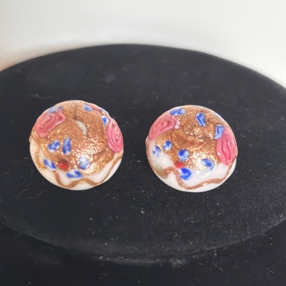 Italian wedding cake bead set vintage white and pink - Picture 7 of 7